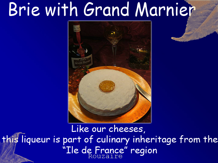 Brie Grand Marnier